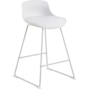 Barová židle Tina 84 cm bílá