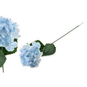 Umělá květina VIRIDIS HORTENSIA 73 cm modrá