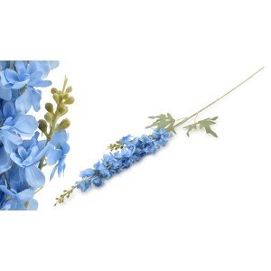 Umělá květina VIRIDIS Delphinium I. 88 cm modrá