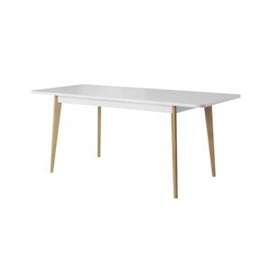 Rozkládací jídelní stůl Primo 140/180 cm dub Riviéra/bílý