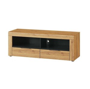 TV stolek Kama II 24 119 cm dub Camargue/černý