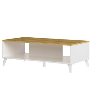 Konferenční stolek Barris 41 120 cm ořech americký/bílý