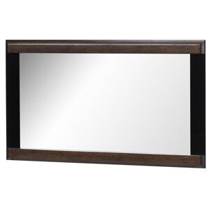 Nástěnné zrcadlo Porti 80 110 cm z masivu dub čokoládový