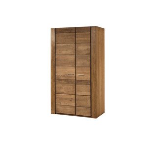 Šatní skříň Velvet II 70 110 cm z masivu dub Rustikal