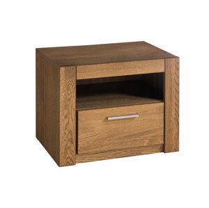 Noční stolek Velvet II 79 54 cm z masivu dub Rustikal