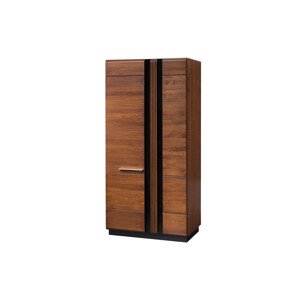 Šatní skříň Porti 70 95 cm z masivu dub antický