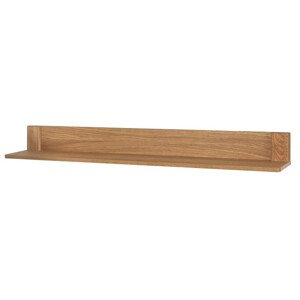 Nástěnná police Latina 35 z masivu 155 cm dub medový