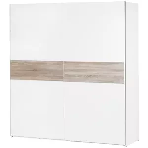 Šatní skříň Wenecja 01 183 cm bílá/sub sonoma