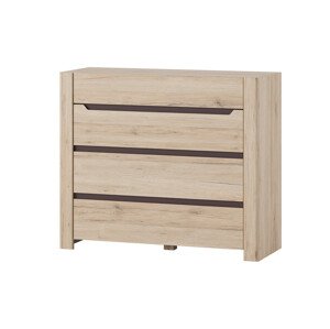 Komoda Desjo 11 110 cm dub San Remo