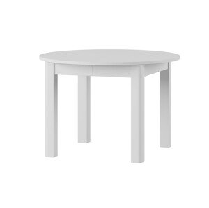 Jídelní rozkládací stůl Uran 01 110/160 cm bílý