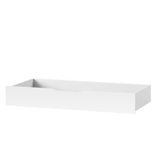 Zásuvka pod postel Selene 34 140 cm bílý lesk/mat