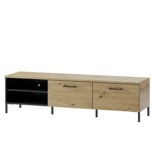TV stolek Lucas II 25 155 cm dub Artisan/černý