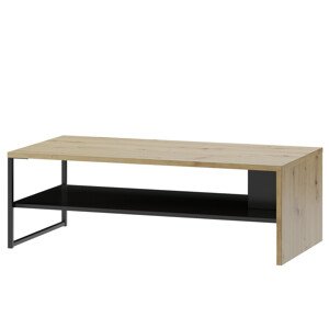 Konferenční stolek Lucas II 41 120 cm dub Artisan/černý