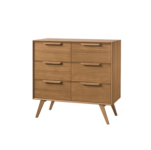 Komoda Leo 13 II 105 cm dub Rustikal karamelový