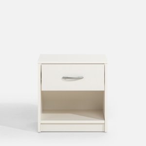 Noční stolek Moli N1S 38 cm bílý