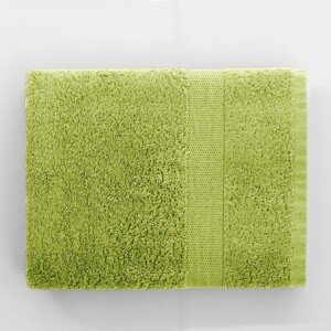 Bavlněný ručník DecoKing Marina 50x100 cm sytě celadonový