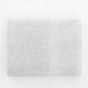 Bavlněný ručník DecoKing Marina 50x100 cm bílý