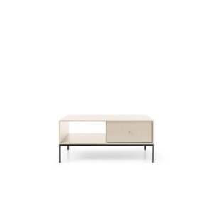 Konferenční stolek Mono II 104 cm béžový/černý