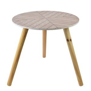 Odkládací stolek Lammy 40 cm béžový