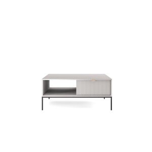 Konferenční stolek Nova 104 cm šedý/černý