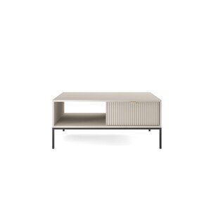 Konferenční stolek Nova 104 cm kašmír/černý
