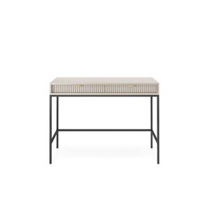 Toaletní stolek Nova 104 cm kašmír/černý