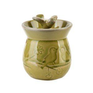 Keramická aroma lampa LOSKI 9 cm žlutá