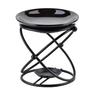 Aroma lampa Forge 11,5 cm černá
