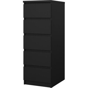Komoda Simplicitous 233 40 cm černý mat