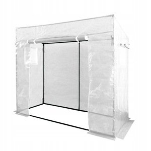 Mini fóliovník MARGE 200x80x148/170 cm bílý