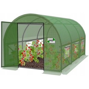 Fóliovník se 3 segmenty TOMMEN 400x250x200 cm zelený