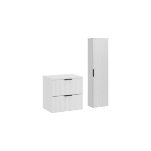 Koupelnová sestava Casad s deskou a skříňkami 60 cm bílá
