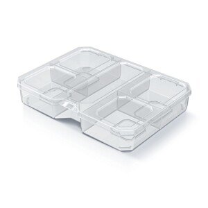 Organizér RQS BOX 19,3x14,7x3,5 cm transparentní