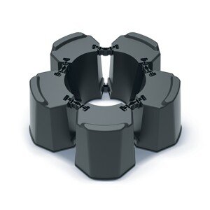 Podstavec pod sud na dešťovou vodu MODULAR BASEWAN SET I antracit