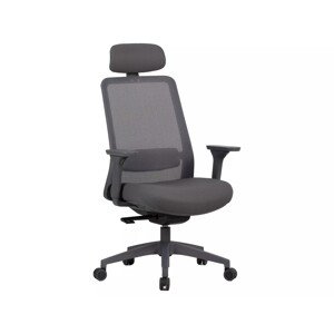 Kancelářská židle Avento šedá