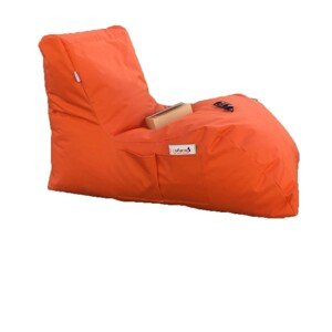 Sedací vak ve tvaru lenošky Daybed oranžový