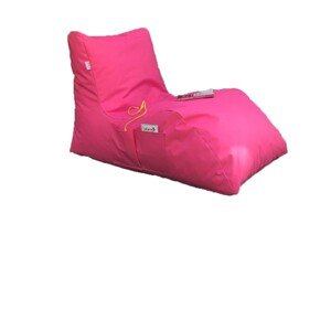 Sedací vak ve tvaru lenošky Daybed růžový