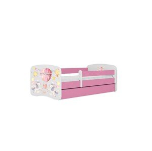Dětská postel Babydreams balón růžová