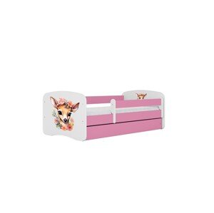 Dětská postel Babydreams Bambi růžová