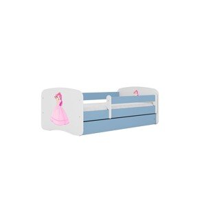 Dětská postel Babydreams princezna modrá
