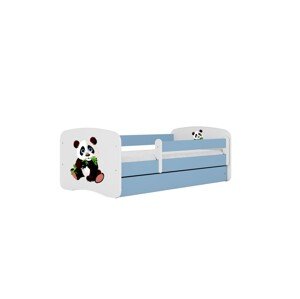Dětská postel Babydreams panda modrá