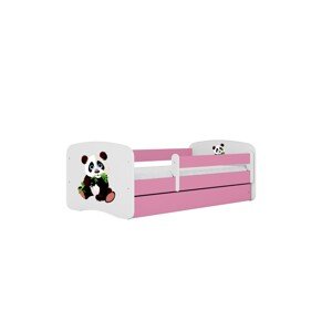 Dětská postel Babydreams panda růžová II