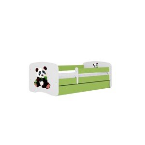 Dětská postel Babydreams panda zelená II