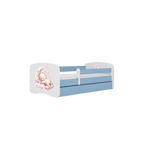 Dětská postel Babydreams medvídek modrá
