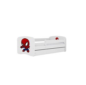 Dětská postel Babydreams Spiderman bílá