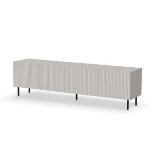 TV stolek Paxos 200 cm kašmír/černý