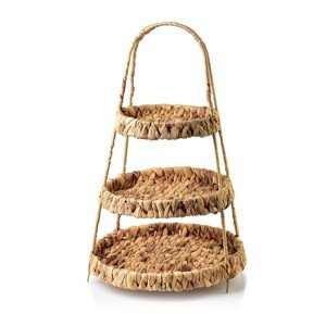 Servírovací stojan AMPARO 50 cm vodní hyacint natural