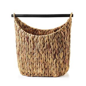 Košík s uchem AMPARA 35 cm vodní hyacint natural
