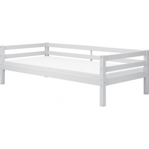 Jednolůžková postel ACTIMA 90x200 cm bílá