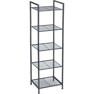 Regál Debra 128 cm černý